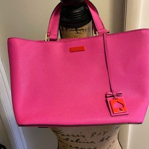 Pink Leather Kate Spade handbag